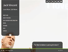 Tablet Screenshot of jackvincent.com